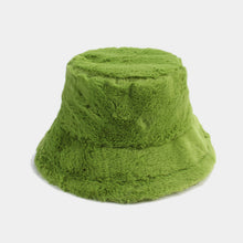 Load image into Gallery viewer, Women’s Plush Faux Fur Bucket Hats - Soft and Cozy Winter Headwear in Vibrant Colors