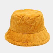 Load image into Gallery viewer, Women’s Plush Faux Fur Bucket Hats - Soft and Cozy Winter Headwear in Vibrant Colors