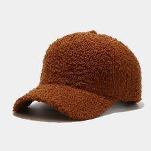 Load image into Gallery viewer, Women’s Sherpa Fleece Baseball Caps - Cozy and Stylish Cold Weather Hats”