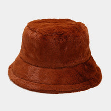 Load image into Gallery viewer, Women’s Plush Faux Fur Bucket Hats - Soft and Cozy Winter Headwear in Vibrant Colors