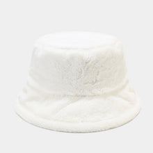 Load image into Gallery viewer, Women’s Plush Faux Fur Bucket Hats - Soft and Cozy Winter Headwear in Vibrant Colors