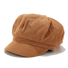 Load image into Gallery viewer, Women’s Corduroy Newsboy Caps - Chic and Comfortable Baker Boy Hats