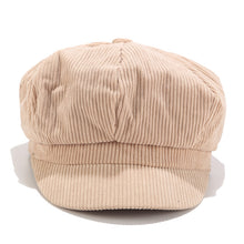 Load image into Gallery viewer, Women’s Corduroy Newsboy Caps - Chic and Comfortable Baker Boy Hats