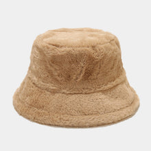 Load image into Gallery viewer, Women’s Plush Faux Fur Bucket Hats - Soft and Cozy Winter Headwear in Vibrant Colors