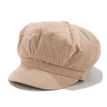 Load image into Gallery viewer, Women’s Corduroy Newsboy Caps - Chic and Comfortable Baker Boy Hats