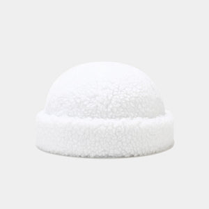 Adjustable Sherpa Fleece Docker Caps - Cozy Unisex Winter Hats