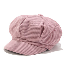 Load image into Gallery viewer, Women’s Corduroy Newsboy Caps - Chic and Comfortable Baker Boy Hats