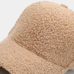 Women’s Sherpa Fleece Baseball Caps - Cozy and Stylish Cold Weather Hats”