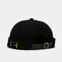 Load image into Gallery viewer, Unisex Corduroy Docker Caps with Adjustable Strap - Trendy and Versatile Hats