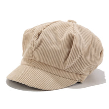 Load image into Gallery viewer, Women’s Corduroy Newsboy Caps - Chic and Comfortable Baker Boy Hats